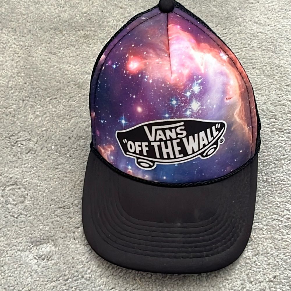 Otto brands vans hat with galaxy new just has dust on it